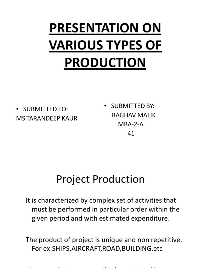 Classification of Manufacturing Methods | PDF | Mass Production | Warehouse