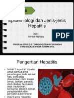 Epidemiologi Dan Jenis-Jenis Hepatitis