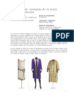 Colección de Vestuario de La Actriz