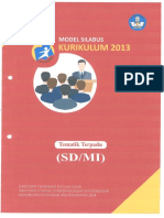 Model Silabus K13 Tematik Terpadu SD - MI