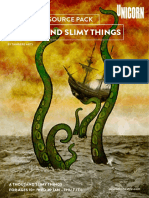 A Thousand Slimy Things Resources Final