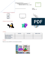 Prueba de Diagnostico de Computacion