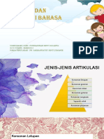 Jenis Artikulasi