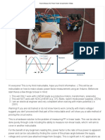 How To Measure AC Power Factor Using Arduino - 4 Steps