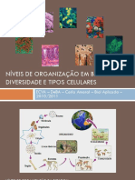 Aula 1 - Níveis de Organização Biológica PDF