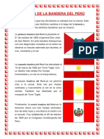 Historia de La Bandera Del Perú