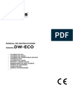 TUBOS JEREMIAS Manual de Instrucciones DW-ECO v1.0 Junio 2015