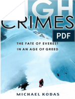 High Crimes. The Fate of Everest - Michael Kodas PDF