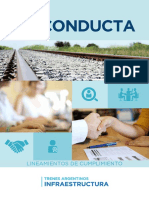 Codigo de Conducta Trenes Argentinos Infraestructura