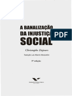 Banalização Da Injustiça Social - Dejours- Cap. 2
