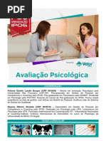 PS - Avaliação Psicológica - EMENTA 2017