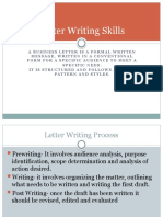 Letter Writing Skills: Formats, Styles & Types