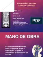 Diapositivas Mano de Obra