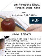 Anatomi Fungsional Elbow, Forearm, Wrist, Hand - Copy