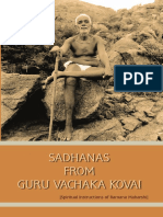Sadhanas From Guru Vachaka Kovai