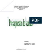 Trabajo de Presupuesto Empresarial Modulo II 