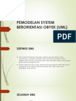 Pemodelan System Berorientasi Obyek Uml