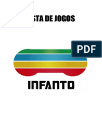 INFANTO 2 - Lista de Jogos