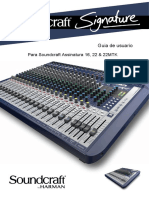 Soundcraft Signature 16 Manual PT-BR