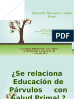 Estimulacion y Educacion Parvularia Prof. Ximena Espinosa