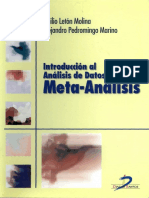 Introducción Al Análisis de Datos en Meta-Análisis - Emilio Letón, Alejandro Pedromingo