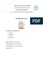 Estudio de caso ACV isquémico en paciente de 86 años