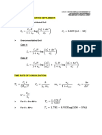 CE 524 Preliminary - Formula Sheet 1