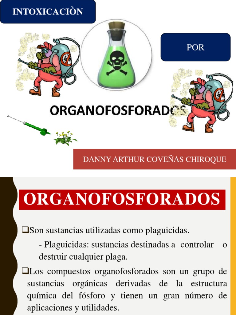 Intoxicacion Por Organos Fosforados | PDF