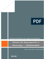 Planta de Segregación y Reciclaje de Yanahuara-Arequipa - Perú