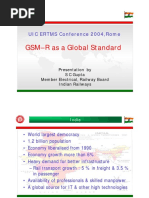 GSM R As A Global Standard