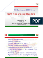 UIC ERTMS Conference 2004 presentation on GSM-R as a global standard