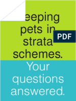Keeping Pets in Strata Schemes.: Your Questions Answered