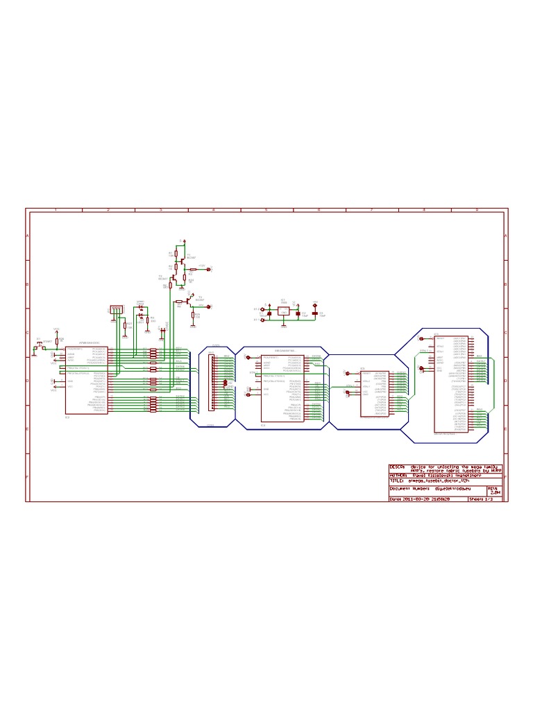 Atmega Fusebit Doctor V2h Schematic PDF | PDF
