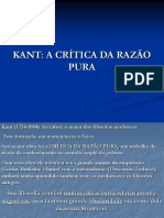 Kant A Crítica Da Razão Pura