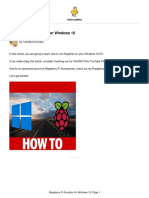 Raspberry Pi Emulator For Windows 10