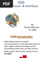 GSM Architecture & Interface