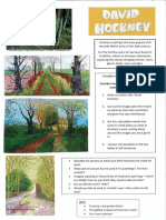 David Hockney Worksheet
