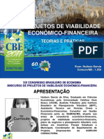 Projetos de Viabilidade Econômico Financeira