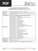 121 DC Circuits E104A Course Outline V2