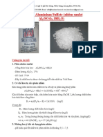 Phèn Đơn Aluminium Sulfate