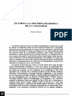 1989 - Gustavo Bueno - En Torno a La Doctrina Filosófica de La Causalidad