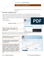 Guiao de Utilizador Pesquisa de Documentos