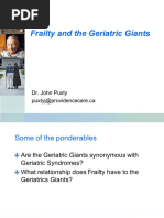 RGPs of Ontario - Rethinking Frailty 2016 - Speaker Slides