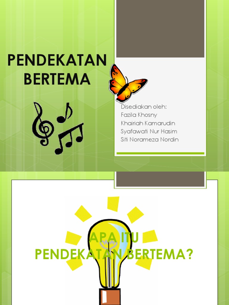 PENDEKATAN BERTEMA