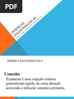 DOENÇAS EXANTEMÁTICAS