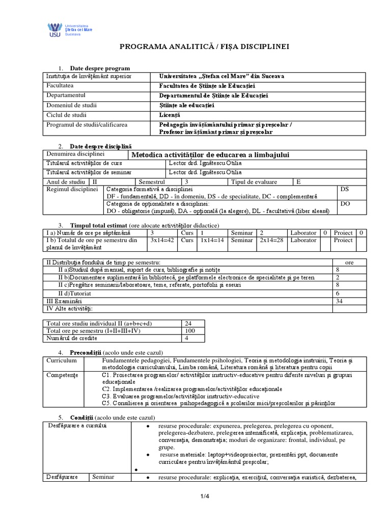 Gradinita de Copii | PDF