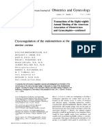 Cryo Coagulation