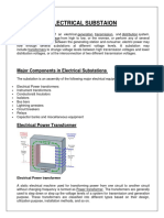 Electrical Substaion: Major Components in Electrical Substations