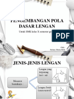 Pengembangan Pola Dasar Lengan