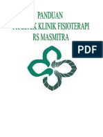 Panduan Praktek Klinik Fisioterapi Masmitra